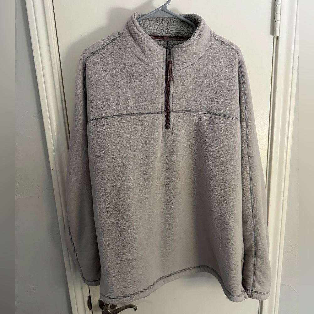 Men’s L True Grit l fleece quarter zip jacket
